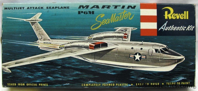 Revell 1/136 Martin P6M Seamaster - 'S' Issue, H244-98 plastic model kit